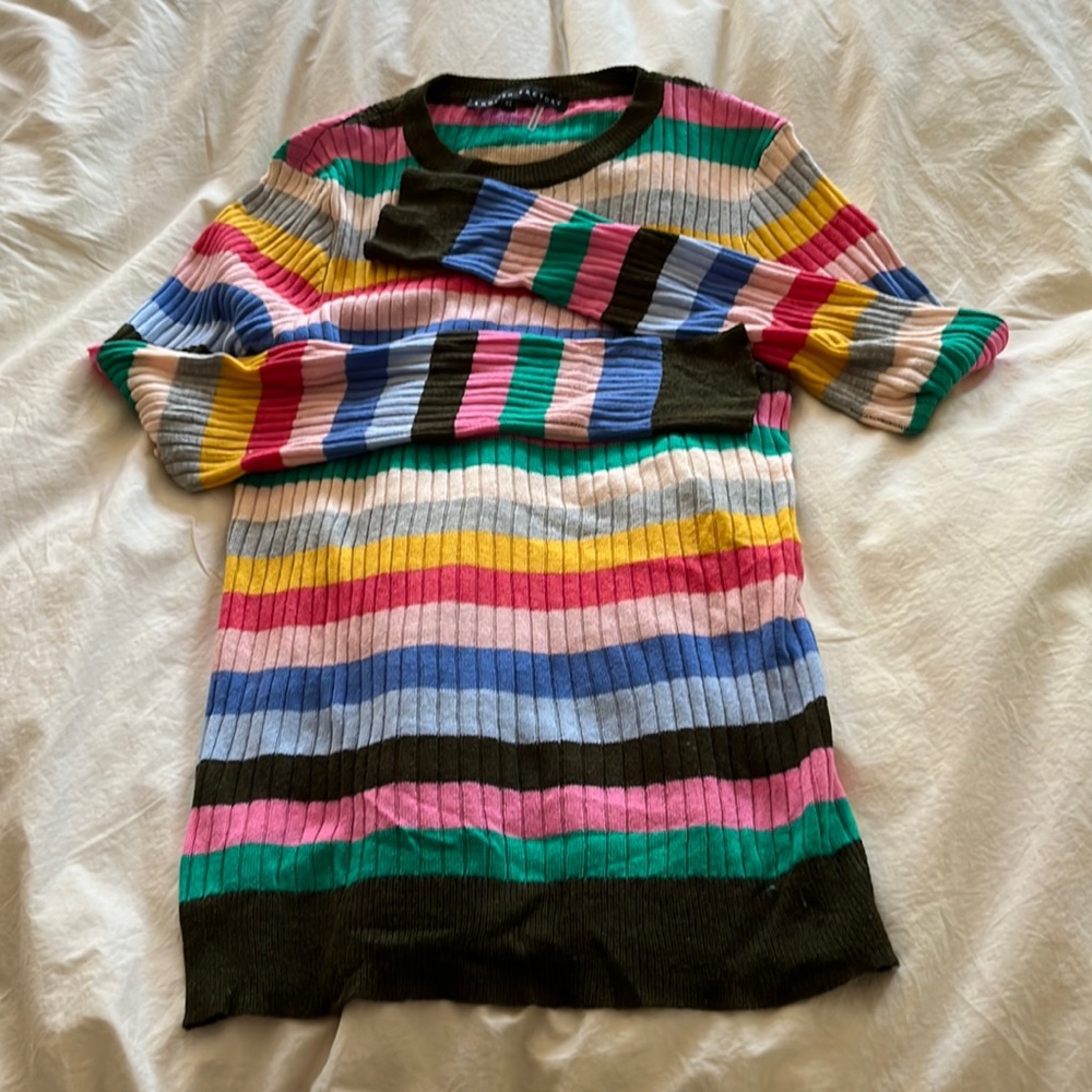 English Factory colourful pullover light sweater